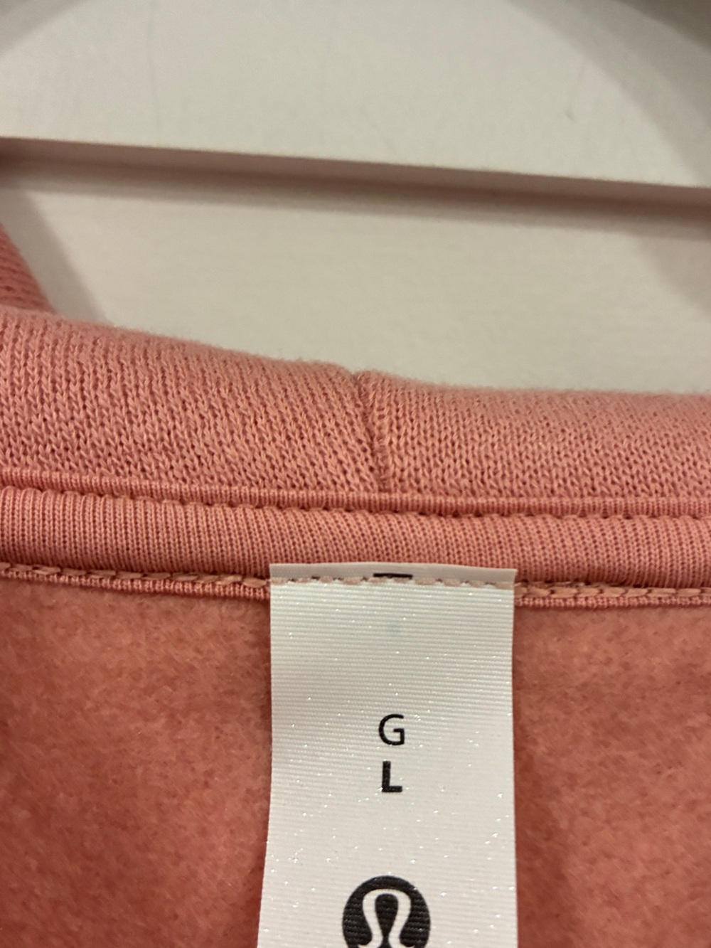 Lululemon W Steady State Oversized Hoodie Pink Large NWT - Picture 3 of 5